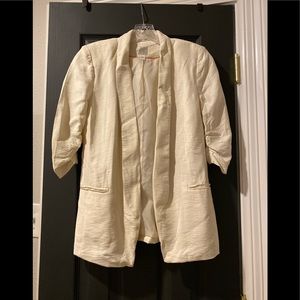 Lauren Conrad Cream Blazer